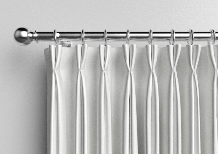 Faux Silk, White - Made to Measure Curtains - Image 10